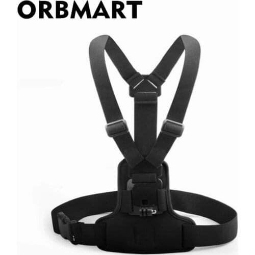ORBMART Stable Chest Body Strap Belt For Gopro Go Pro Hero 4 3+ 3 2 Xiaomi Yi Xiaoyi SJCAM SJ4000 S60 S70 WIFI Sport Cameras