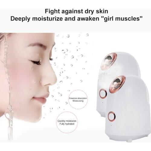 New Facial Mist Sprayer 180ml Nano Mist Facial Steamer Moisturizing Face Humidifier Skin Cleansing Face Sauna Skin Care Device