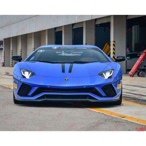 Z-ART OEM LP740 looks front bumper for Lamborghini LP700 Aventador S front bumper for Aventador retrofit front bumper