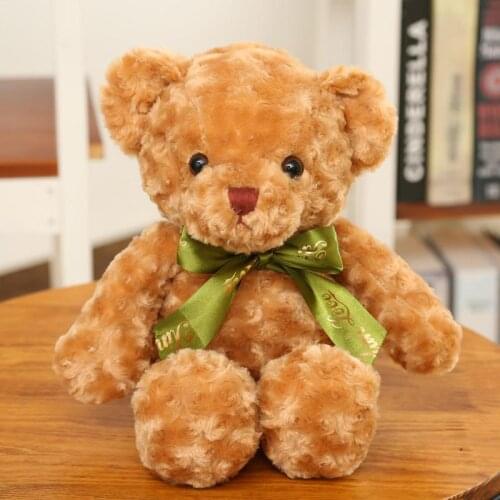 Teddy Bear Plush Toys 38cm Soft Bears Toy Lovers Gifts Ted Dolls with Clothes Kawaii Teddy Bears Stuffed Plush Teddy-Bear GMR002