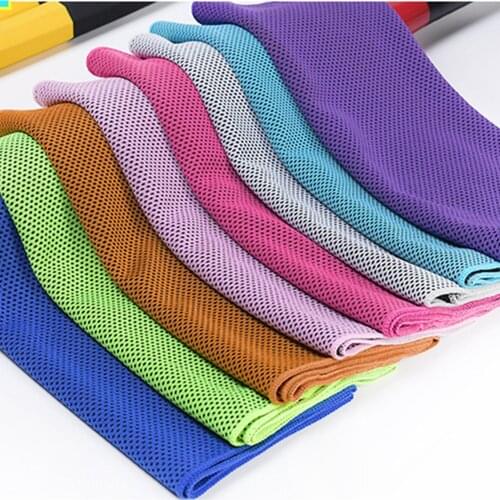 Towel For Gym Yoga Ultralight Microfiber Quick Dry Cold Feeling Sweat Cooling Ice for Beach Swimming Running Jogging Travel