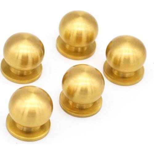 Solid Brass Mini Drawer Knobs Cabinet Knobs and Handles Furniture Handle Cabinet Pulls Drawer Pulls Kitchen Knobs