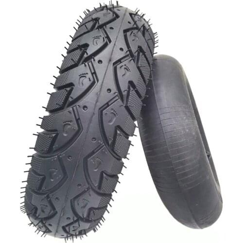 4.10/3.50-5 Tires with Inner Tube for 47/49CC Motorcycle Scooter Mini Quad Dirt Pit Bike ATV Go-Kart Chunky Tyre Parts