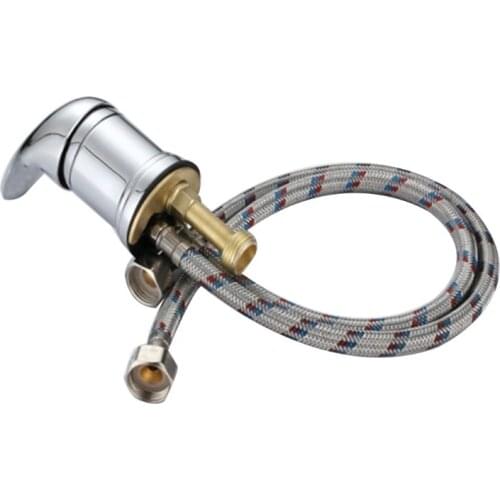 Shampoo Bed Chair Faucet Shower Head with Hose Salon Hairdresser Bath Bowl Sink Basin Stainless Steel Sprayer Tap Mixing Valves