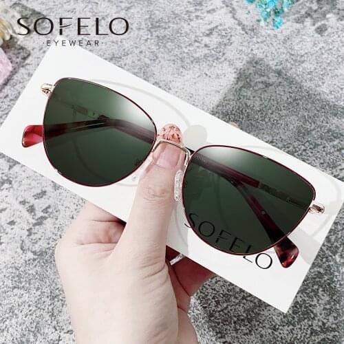Cat Eye Optical Progressive Sun Glasses For Women Polarized Prescription Sunglasses Female Bifocal Multifocal Eyewear Brand 2021