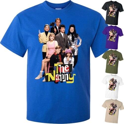 The Nanny V1 Fran Drescher TV Series 1993 movie poster T Shirt All sizes S-5XL