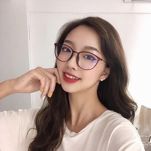 Ultralight Women Men Glasses Fashion Students Eyeglasses Frames Male TR90 Optical Spectacle Frame Lentes Opticos Para Mujer