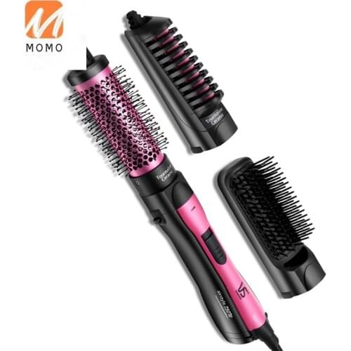 Hair Curler Hair Straightener Dual-Use Electric Hair Drier Comb Hair Dryer Straight Comb Hot Air Style Shaper