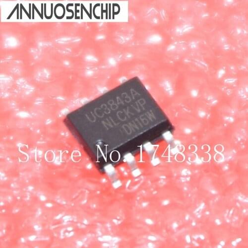 100PCS/LOT UC3843B UC3843 KA3843 SOP-8 NEW ORIGINAL UC3843A