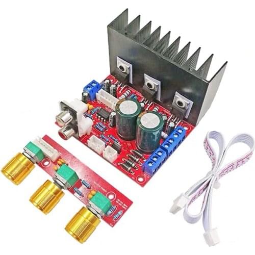 2*18W+30W TDA2030A 2.1 Channels Amplifiers Audio Tone Control Power Amplifier Board Stereo Amp Board