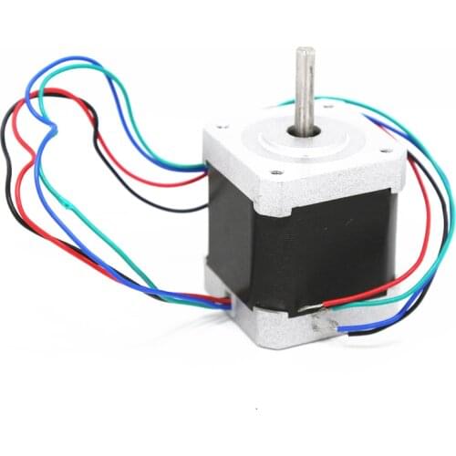 42*48mm Stepping Motor 1.68A 1.8A 2.5A 4-lead Nema17 1.8° 2phase Hybrid Stepper Motor with 1m wires for CNC XYZ 3D printer