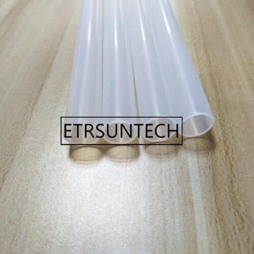 300pcs Inner 12mm Large Straight Silicone Drinking Straw Durable Long Reusable Juice Drinks Straw For Milky Tea