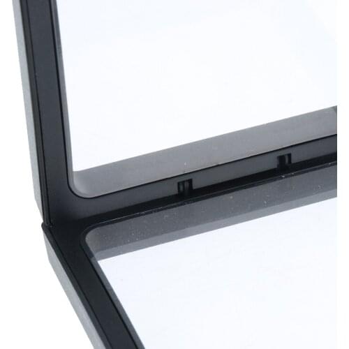 3x 3D Jewelry Floating Display Frame Case Stand 11x9cm Coins Display