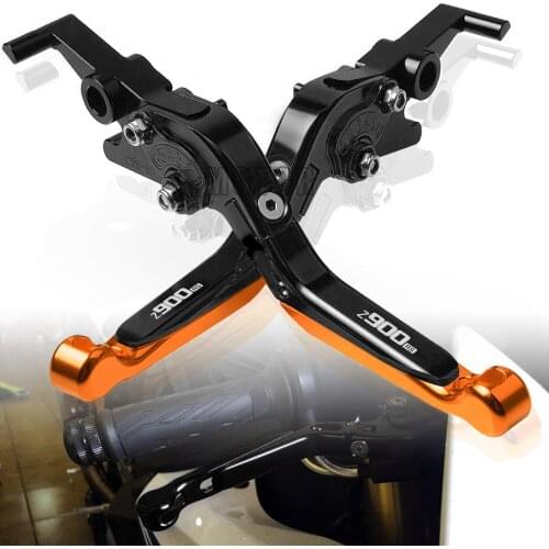 For Kawasaki Z900RS 2018 Z 900 Z900 RS Motorcycle Motorbike CNC Aluminum Adjustable Fold Folding Extendable Brake Clutch Levers