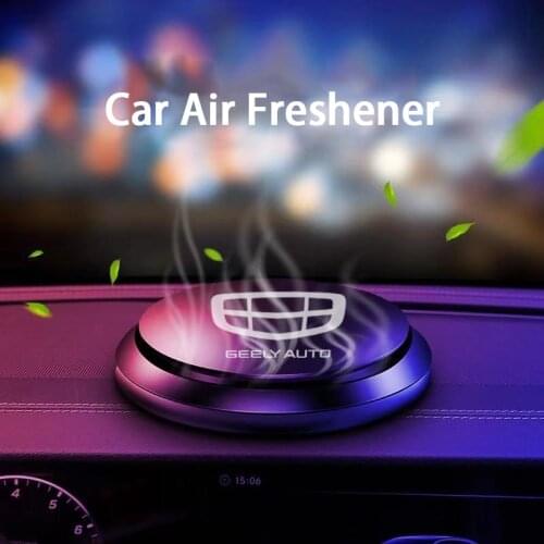 Car Air Freshener For Geely Emgrand 7 X7 EC7 Atlas Boyue CK2 GC6 Car Perfume UFO Shape Scent Freshener Seat Aromatherapy