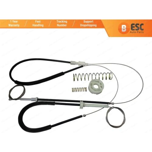 ESC EWR5162 Window Regulator Set Repair Front Left Door 8 N0837461 for Audi TT MK1