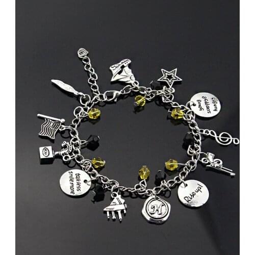 Riverdale Bracelet and Music Ha Milton Hamilto N Broadway Musical Bead Bangles Snake Guitar Gun Wristlet JEWELRY