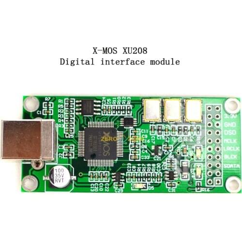 SUQIYA-XMOS-XU208-USB digital interface module - compatible with Amanero usb