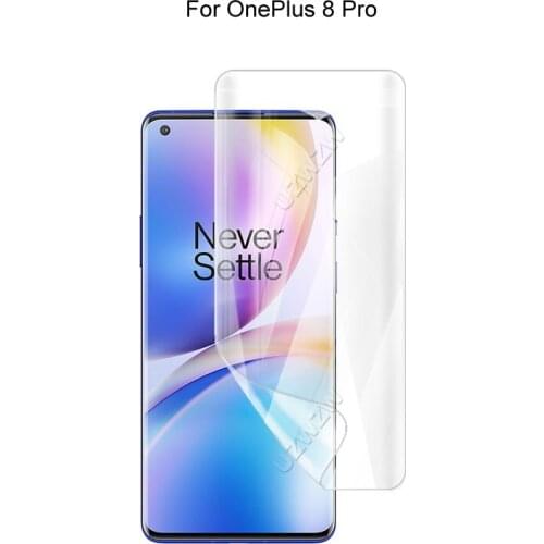 For OnePlus 8 Pro Full Cover Soft Hydrogel Film Screen Protector