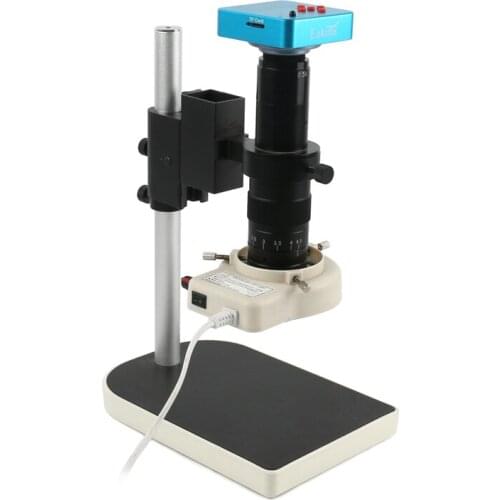 FHD HDMI USB 38MP 1080P 60FPS 2K TF Video Recorder 100X Video Electronic Repair Digital Microscope Camera For BGA PCB Soldering