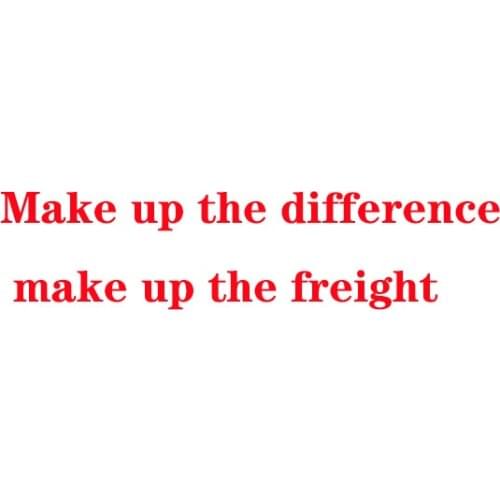 Make up the difference, make up the freight