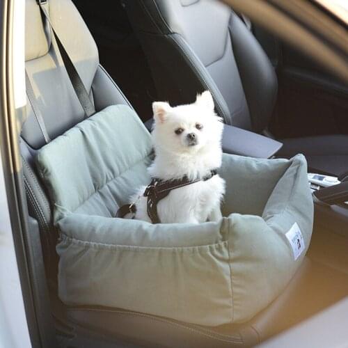 Pet Car Carrier Bed Front/Back Seat Transportin Perro Dog Car Seat Bed Sofa Travel Dog Car Seats cover for Small Medium Dogs