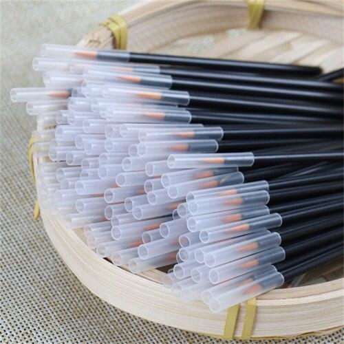 Hot Makeup Brush Disposable Eyeliner Wand Applicator Cosmetics Maquiagem Eye Liner Professional Brush Man-made fiber brush head