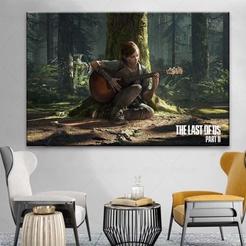 Classic Game The Last of Us Paper Poster Art Bar Cafe Living Room Dining room Decorative Paintings Artwork