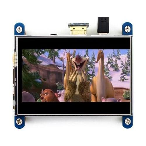 IPS 4.0 inch SPI HDMI TFT LCD Resistive Touch Screen XPT2046 Touch Controller 800*480 for Raspberry Pi / Raspbian / Ubuntu