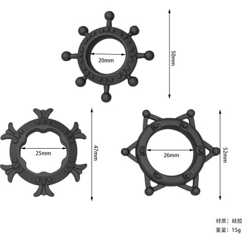 Silicone ejaculating Time Delay Penis Ring Cock cage Rings Adult sexual pleasure Products Male Sex shop Toys For Men cockring