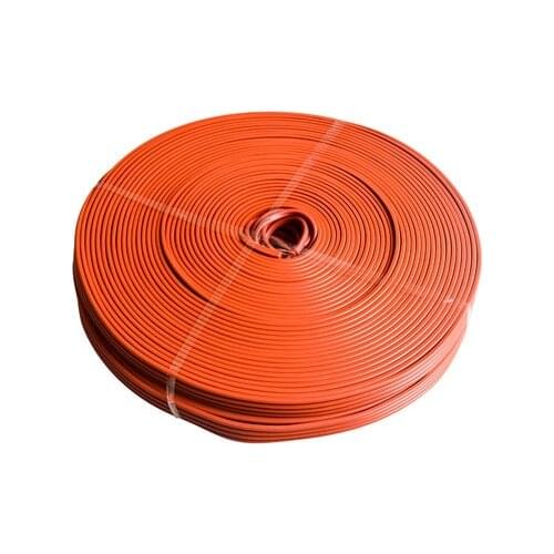 Silicone rubber electric heating belt