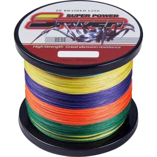 Super Strong 4 Strands 1000m 6-100lb Braided Fishing Line Multifilament Fishing Line Material from Japan Fishing Tackles