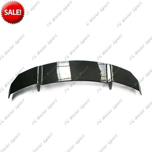 On sale Dry Carbon Fiber VRS V-RS GTS-V Style Rear Spoiler Fit For 2014-2017 F82 M4 Trunk GT Wing without Stands