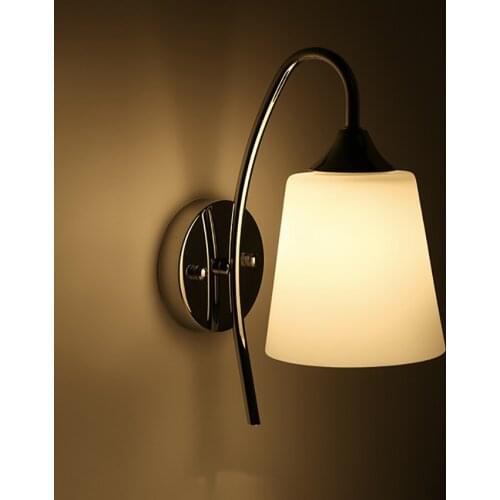 Vintage Glass Wall Sconces Industrial Wall Lamp Decorative Fixtures Retro Kitchen Bedroom Stair Lighting Lamps E27 Base