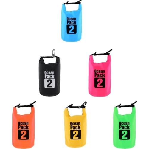MagiDeal 2L PVC Waterproof Dry Bag Sack Outdoor Water Resistant Floating Dry Bag For Boating Fishing Rafting