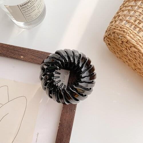 Oaoleer Women Hair Claws Horsetail Buckle Big Crabs Hair Claws Hair Clip Bird Nest Expanding Hair Accessories Female Ponytail