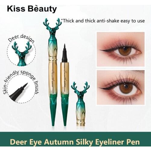 Liquid Eyeliner Waterproof Sweatproof Eyeliner Pen Long Lasting Fast-drying Non-smudge Eyes Makeup Cosmetics Tools TSLM1