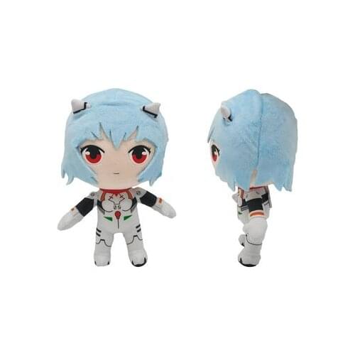 20CM rei Plush Toys Doll Kawaii rei Plush Anime Stuffed Plush Toys Christmas Birthday Gift For Kids