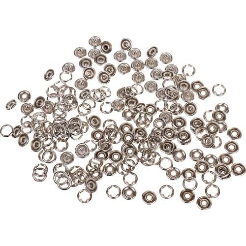 50 Metal Sewing Snaps Needlework Supplies Household Sewing Tools for DIY