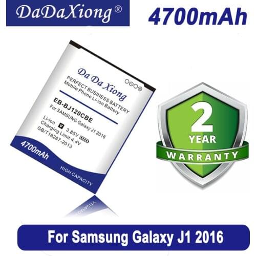 3700mAh EB-BJ120CBE Battery for Samsung Galaxy J1 2016 Edition J1 Version J120F Express 3 J120A J120T J120 SM-J120F batteries