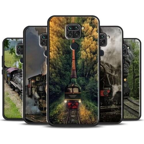 Classic Steam Train Railway Phone Case For Xiaomi Redmi Note 10 9 Pro 9S 8T 8 Pro Coque For Redmi 9 9C 9A 8A 9T K40