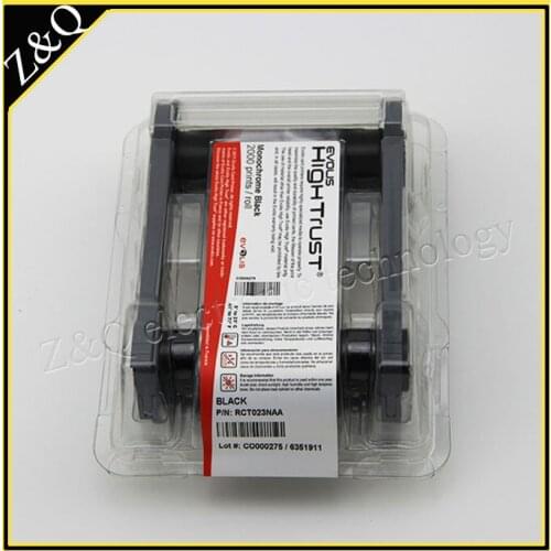 Cheap evolis card printer ribbon RCT023NAA