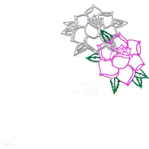 Julyarts Flower Leaves Nesting Dies Photo Album For DIY Scrapbooking Album Paper Cards Decorative Crafts Embossing Die Cuts