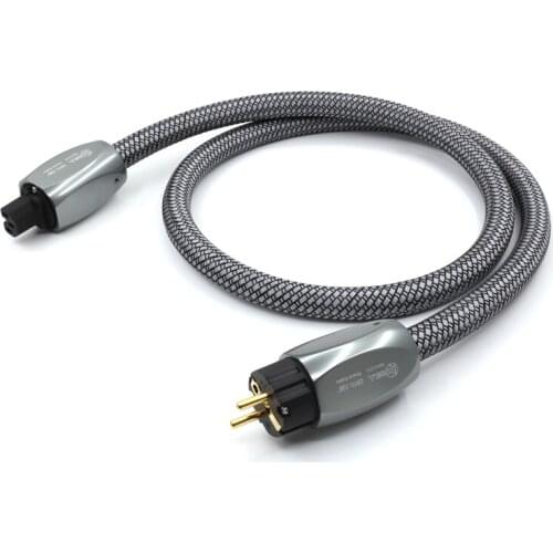 Krell cryo 196 Power cable EU AC power cord With EU version gold plated plugs