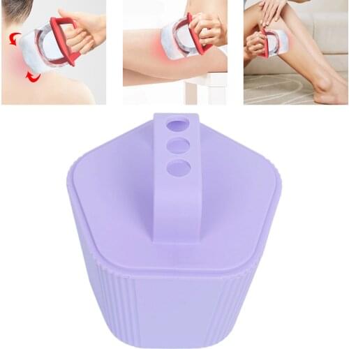 Ice Massage Ball Fitness Cryosphere Massager for Men Women Athletes Sprains Strains, Easy to Use Red