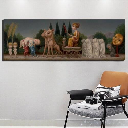 Mythology Marion Peck Fine Art Sloan Fine Canvas Prints Picture Modular Paintings For Living Room Poster On The Wall Home Decor