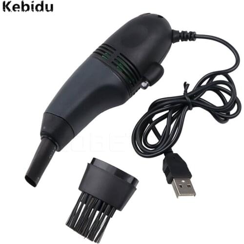 Kebidu Computer Keyboard USB Vacuum Cleaner/Brush Multifunction Mini Cleaning Airbrush Green Fashion Accessories for Laptop PC