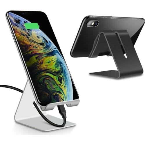 Live Support Mobile Phone Desktop Bracket Aluminum Alloy Lazy Mobile Phone Holder for iPad Tablet Metal Lazy Bracket