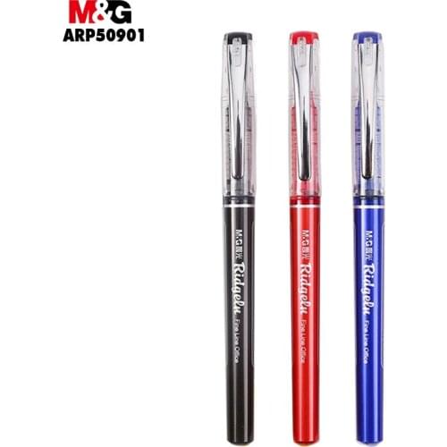 M&G Ridgeln Neutral Pen 0.5mm High Capacity Very Good Writing Neutral Pen. School Office Supplies. High Quality ARP50901