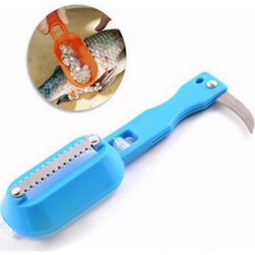 Fish Scales Skin Remover Knife Fast Cleaning Fish Scaler Home Kitchen Seafood Tools